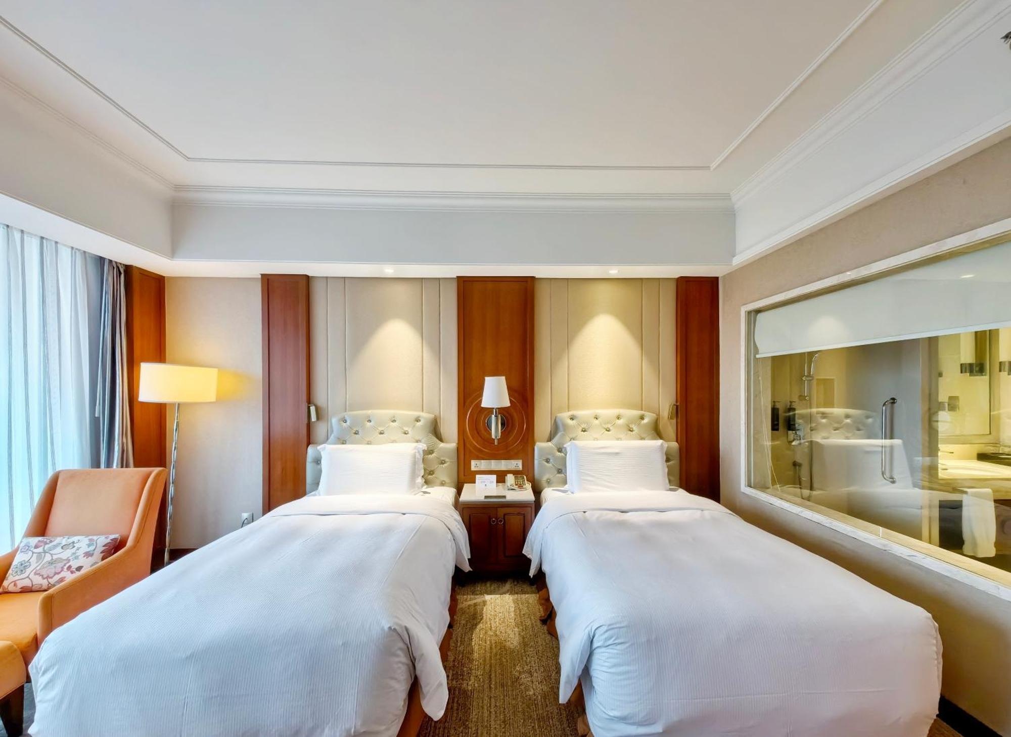 Doubletree By Hilton Ningbo - Chunxiao Hotel Exterior foto