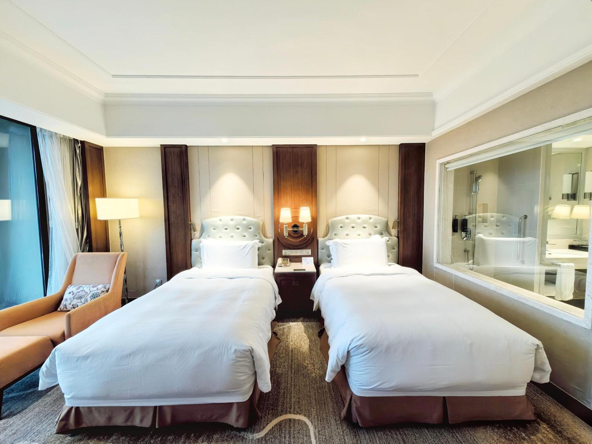 Doubletree By Hilton Ningbo - Chunxiao Hotel Exterior foto