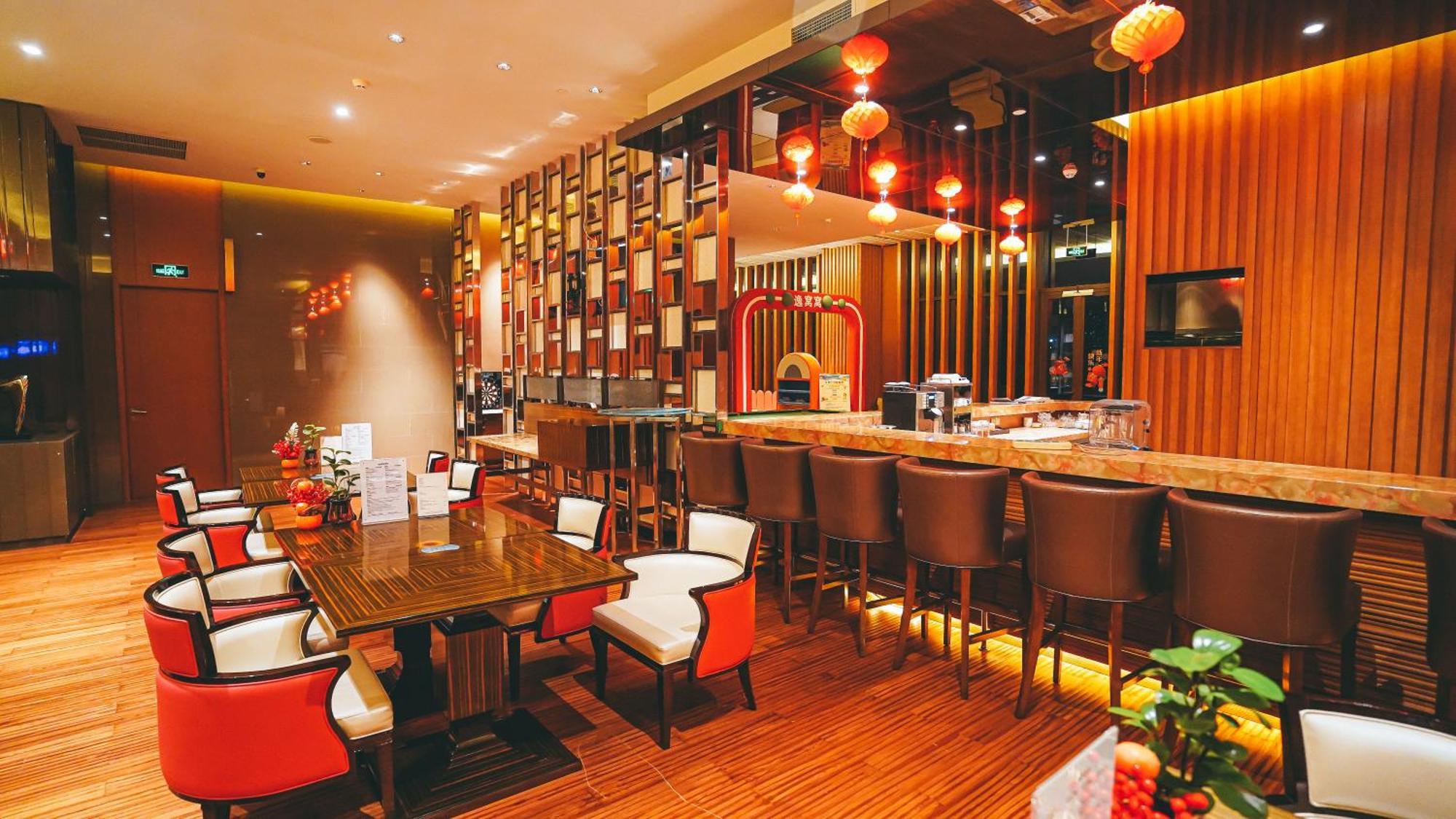 Doubletree By Hilton Ningbo - Chunxiao Hotel Exterior foto